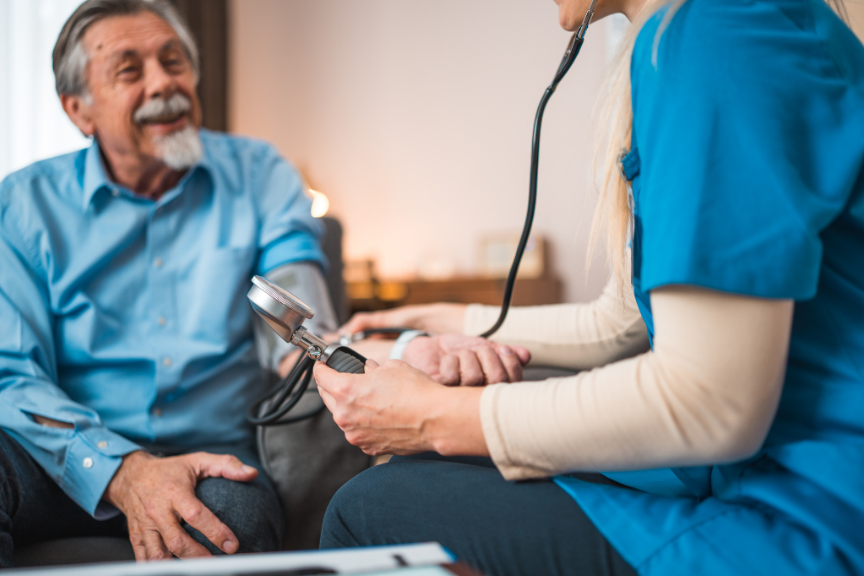 Senior citizen male health check